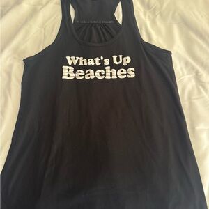 Constantly Varied Gear Black Sleeveless Graphic Tank Top